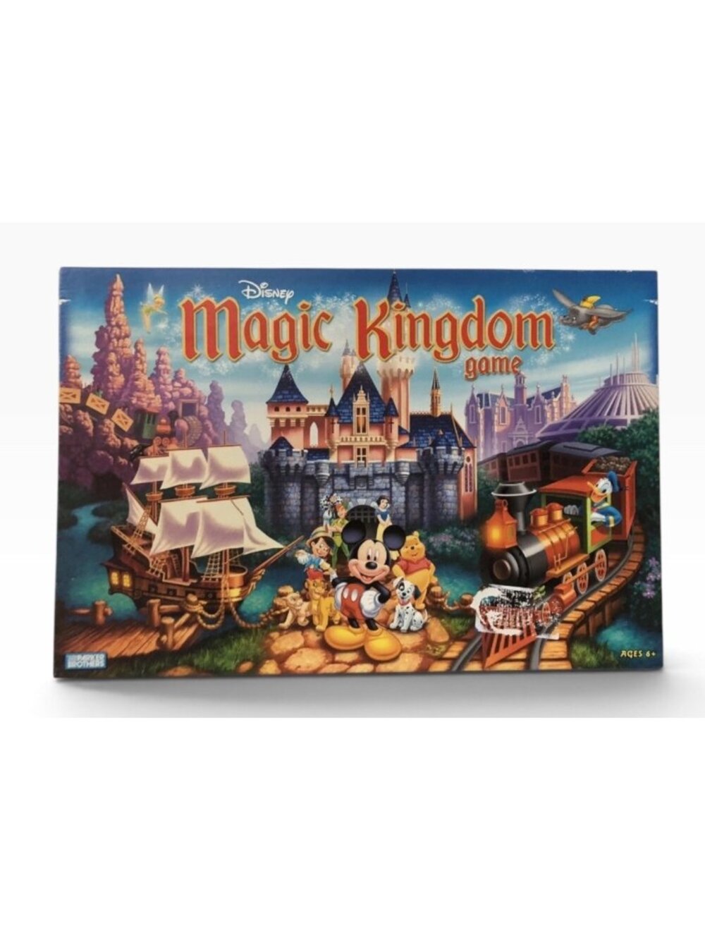 Disney Magic Kingdom Board Game Complete Haunted Mansion Space Mountain Castle